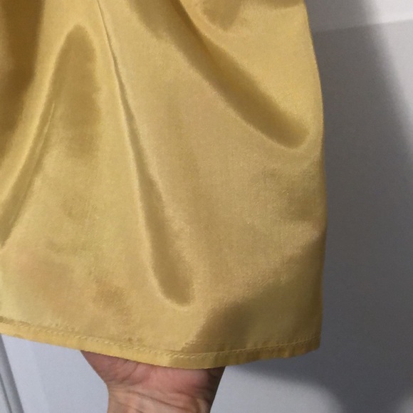 NWT Vintage Quintieri Yellow Sleeveless Maxi Dress - Picture 9 of 11